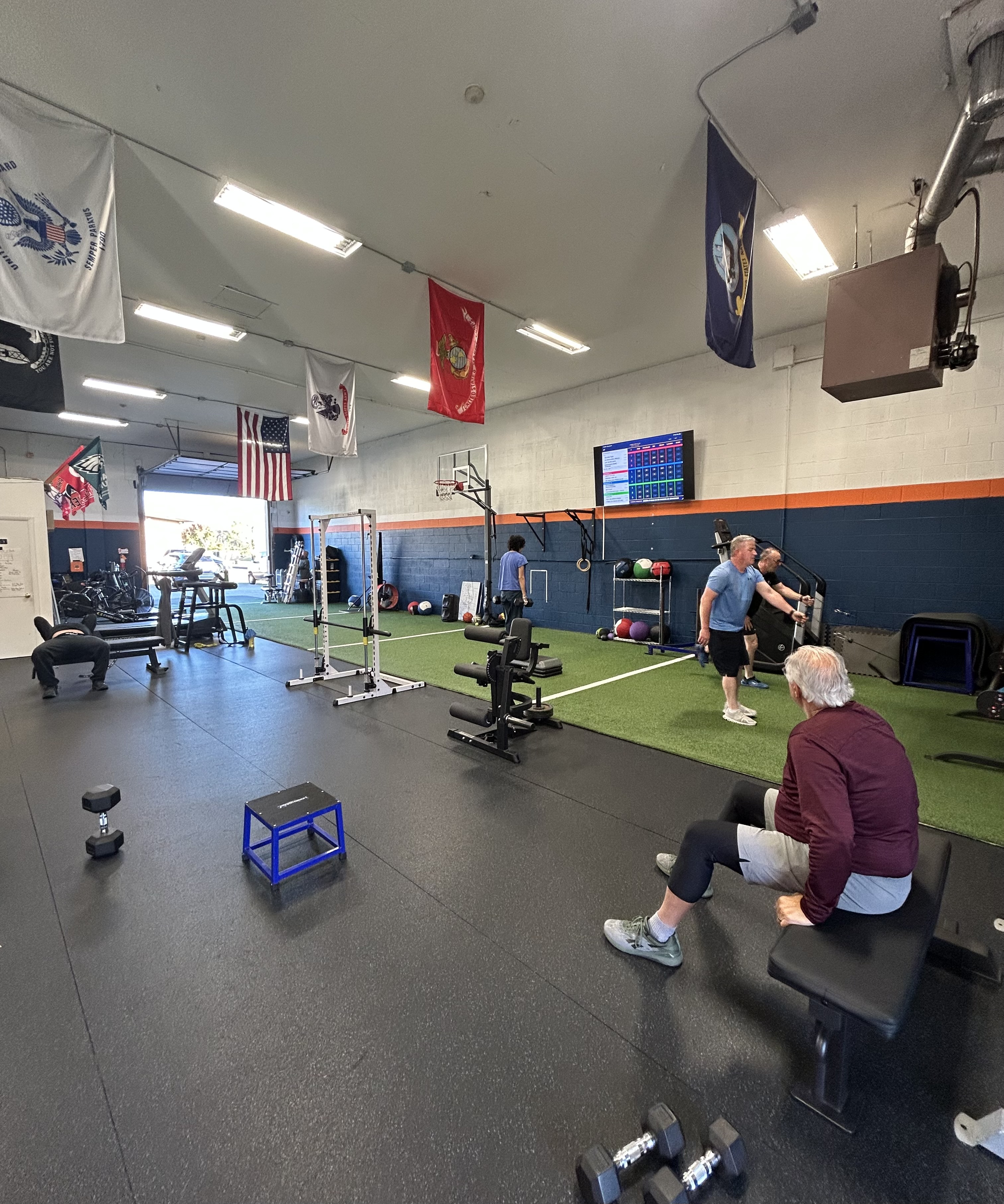 Small group training session at Mitchell Performance Warminster PA